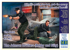 MB24065 Master Box. "The Johnson Brothers (Bobby and Billy)", Heist Series #2. Scale 1:24