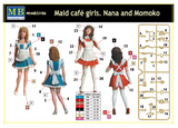 MB35186 Master Box. "Maid Cafe Girls - Nana and Momoko"  Scale 1:35