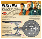 MKA042 Star Trek Discovery U.S.S. Enterprise Aztec Decal Set