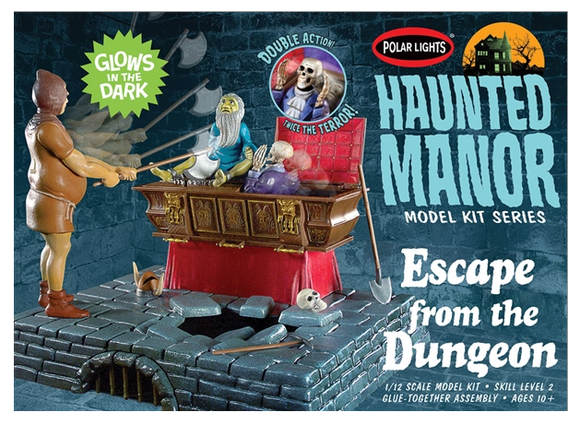 POL972 Polar Lights - Haunted Manor, Escape from the Dungeon, 1:12 scale