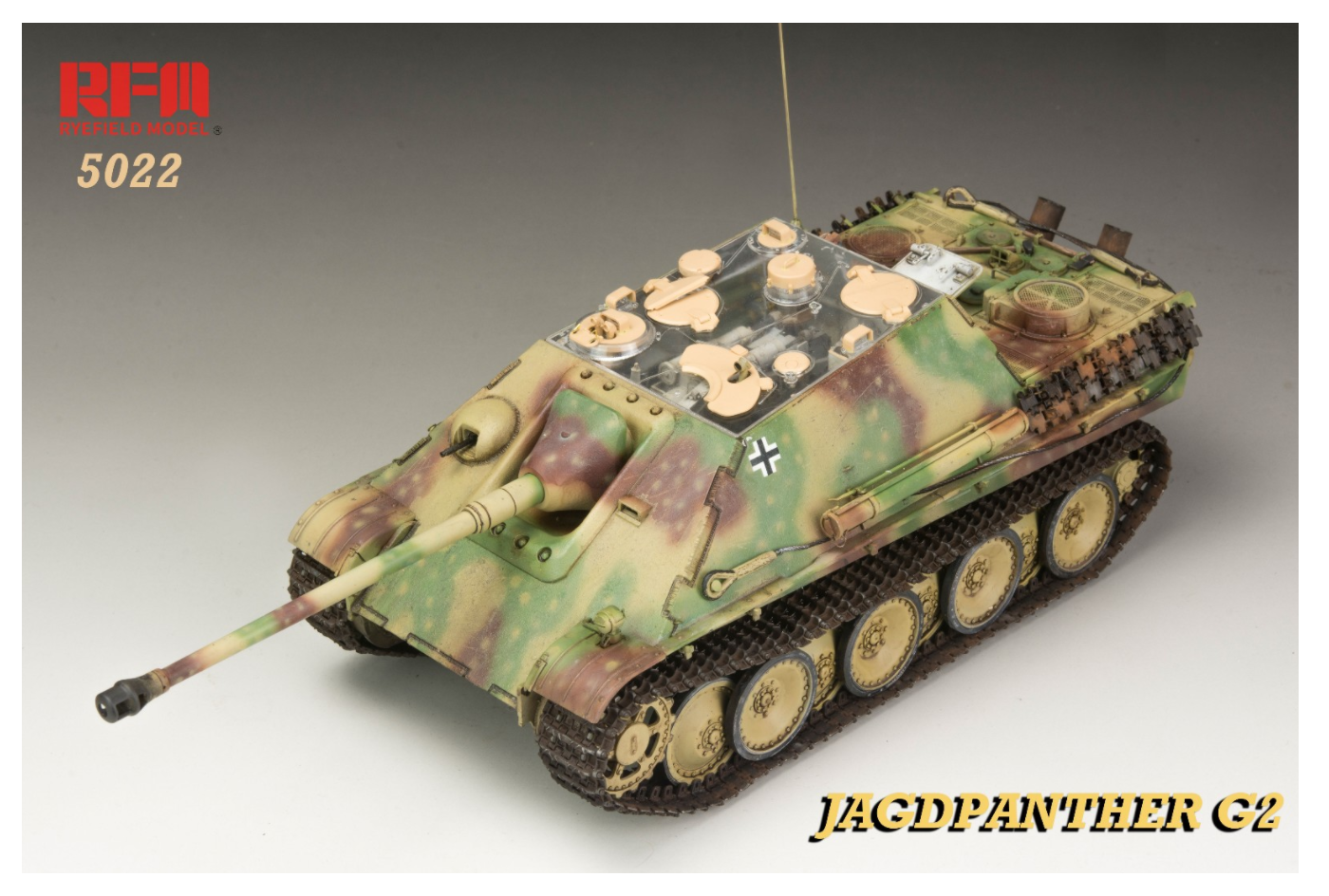 Ryefield RM-5022, Jagdpanther G2 with Full Interior. Scale 1:35