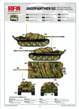 Ryefield RM-5022, Jagdpanther G2 with Full Interior. Scale 1:35
