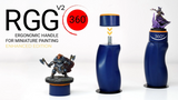 Redgrass Miniature Holder V2 for Painting, RGG-360-Mag