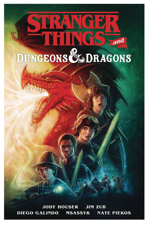 Stranger Things and Dungeons and Dragons Comic Book Vol 1 - 4.