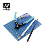 Vallejo Modelling Tool Set for Plastic, 9 pce