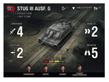 World of Tanks Miniatures Game - German StuG III G Expansion Pack