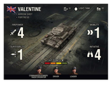 World of Tanks Miniatures Game - Valentine Expansion Pack