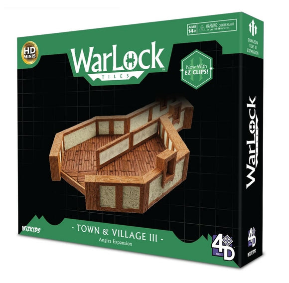 WarLock Tiles - Town & Village III ANGLES Expansion WZK16513. FREE POSTAGE