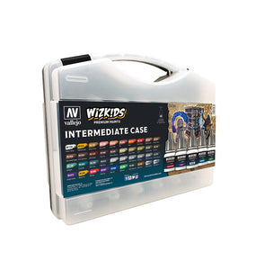 80261 Wizkids Premium Game Colour Paint Set by Vallejo. Intermediate Case 40 Colours FREE POSTAGE